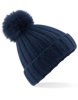 Beechfield - Verbier Faux Fur Pop Pom Chunky Beanie Beechfield - Verbier Faux Fur Pop Pom Chunky Beanie