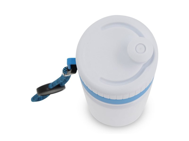 Sportfles met rand en koord 750ml Sportfles met rand en koord 750ml