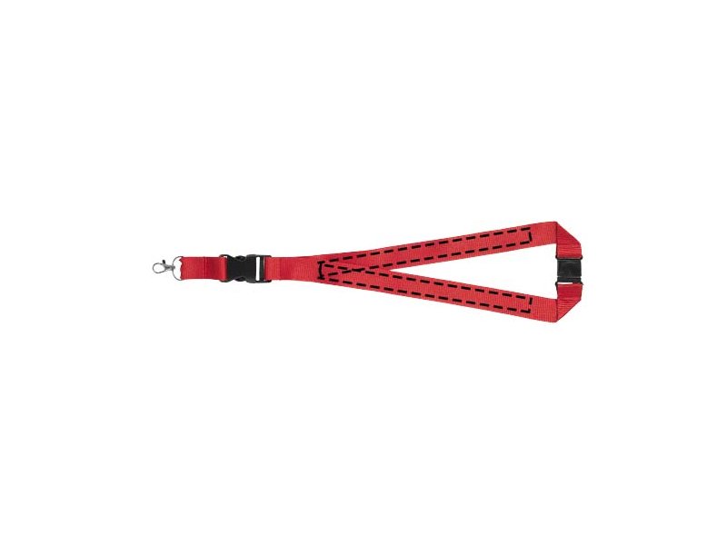 Yogi lanyard met afneembare gesp en veiligheidssluiting Yogi lanyard met afneembare gesp en veiligheidssluiting