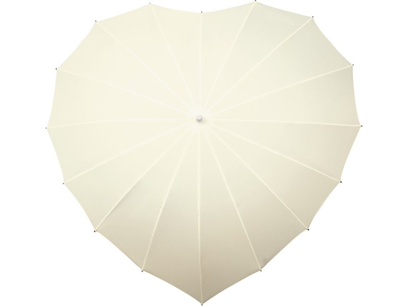 IMPLIVA - Hartvormige paraplu registered design - Handopening - Windproof - 110 cm IMPLIVA - Hartvormige paraplu registered design - Handopening - Windproof - 110 cm
