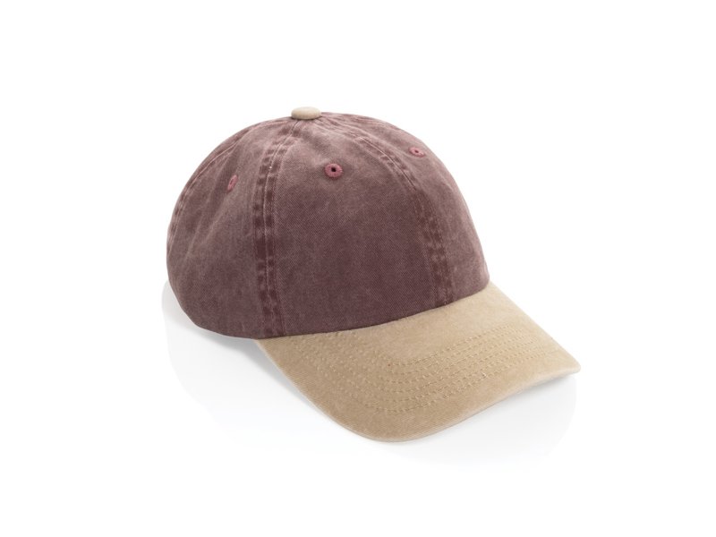 BEAU AWARE™ Washed 6 panel twill two tone cap BEAU AWARE™ Washed 6 panel twill two tone cap