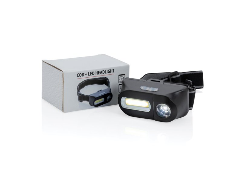 COB en LED hoofdlamp