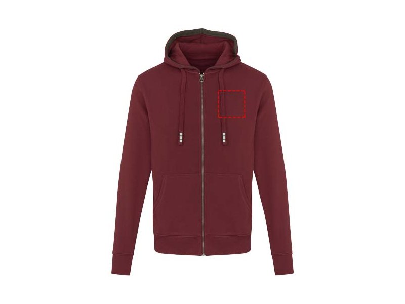 Arora heren hoodie met ritssluiting Arora heren hoodie met ritssluiting