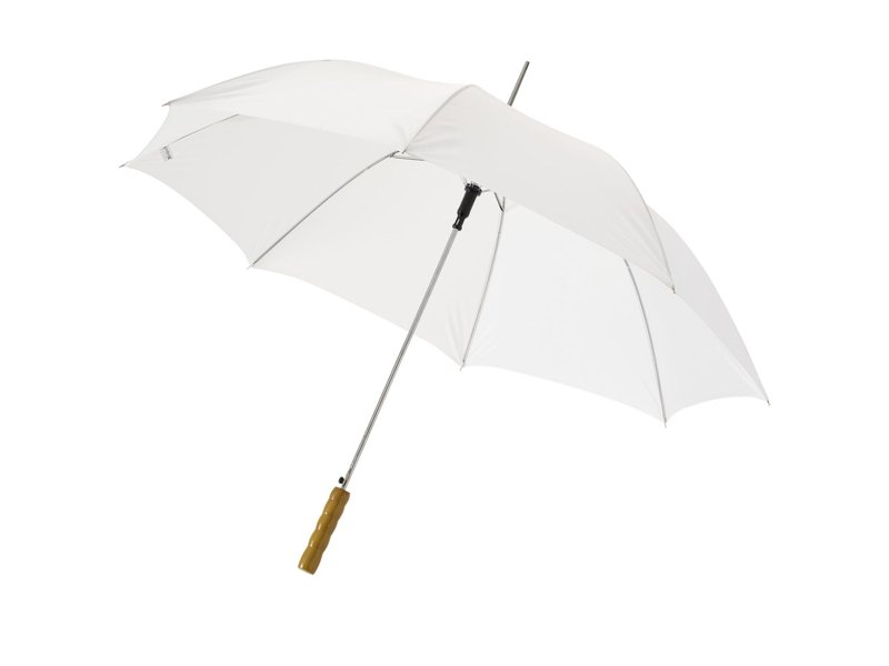 Lisa 23'' automatische paraplu met houten handvat