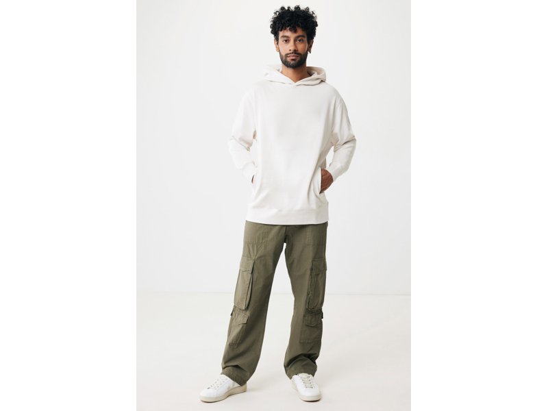 Iqoniq Yengo recycled katoen hoodie met steekzakken Iqoniq Yengo recycled katoen hoodie met steekzakken