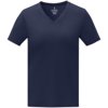 Somoto Dames T-shirt met V-hals en korte mouwen