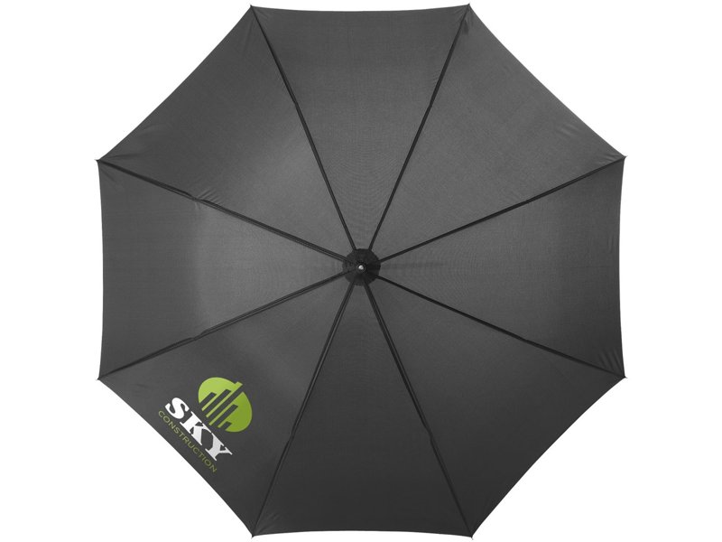 Lisa 23'' automatische paraplu met houten handvat