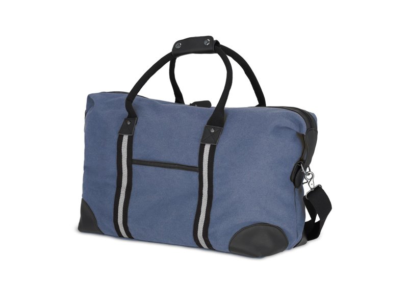 Gerecycled katoenen canvas weekendtas Harper