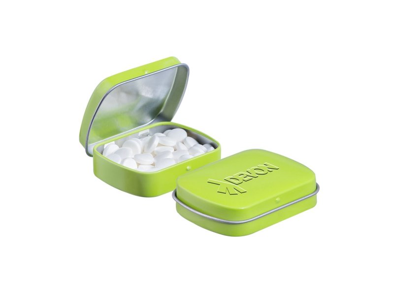 Mini scharnierblikje embossing