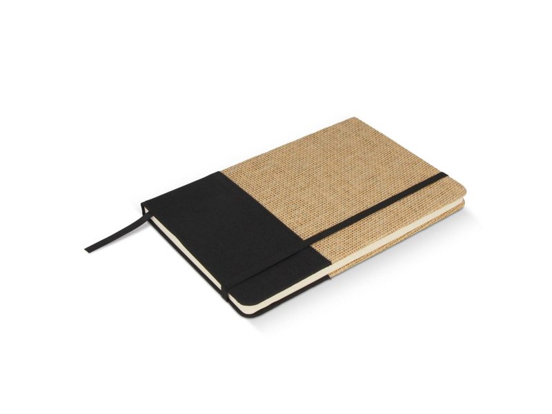 Notitieboek jute R-PET Notitieboek jute R-PET