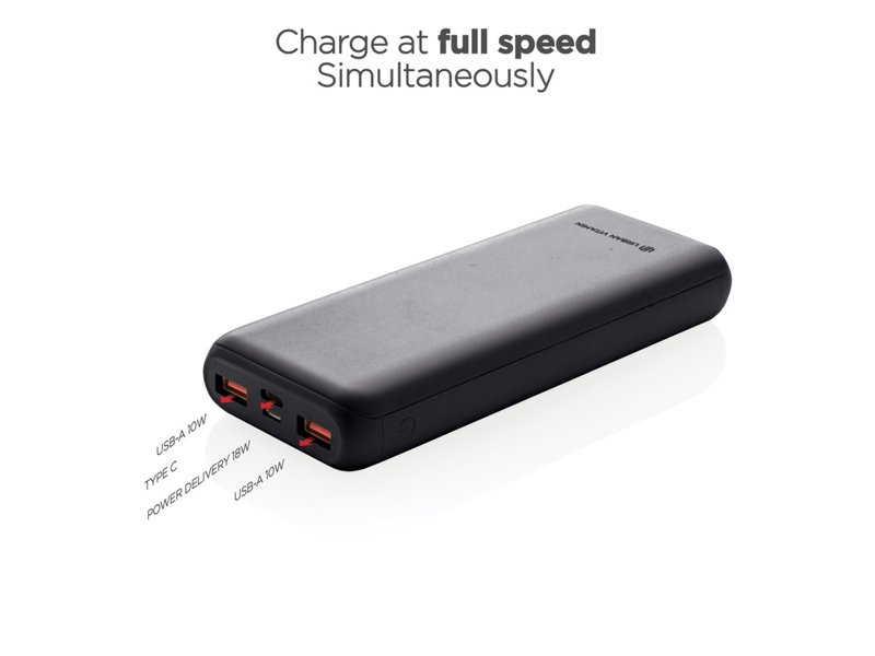 Urban Vitamin Pasadena 20.000 mAh 18W PD powerbank