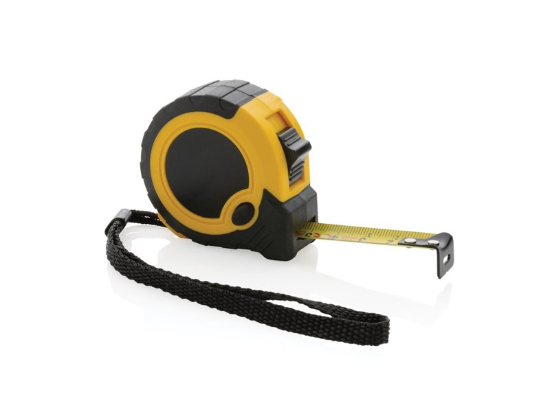 RCS gerecycled plastic 3M/16 mm rolmaat met stopknop RCS gerecycled plastic 3M/16 mm rolmaat met stopknop