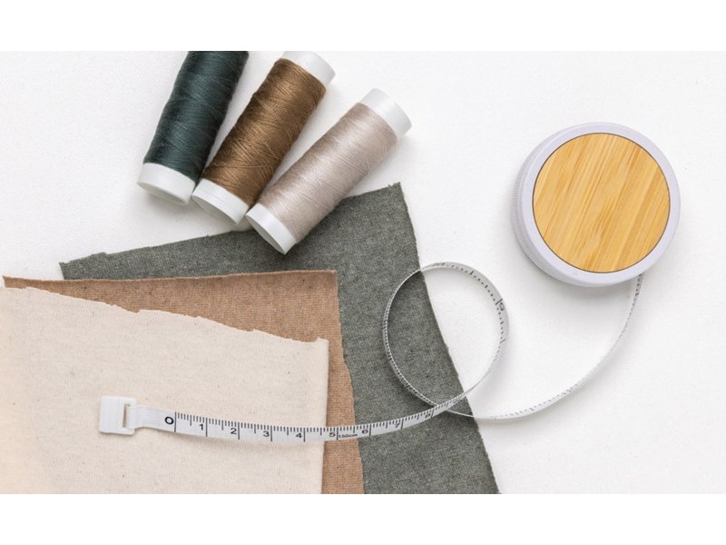 RCS gerecyclede plastic & bamboe meetlint