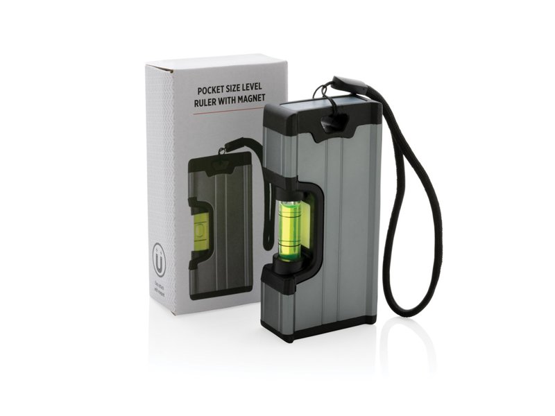 Zakformaat waterpas met magneet Zakformaat waterpas met magneet