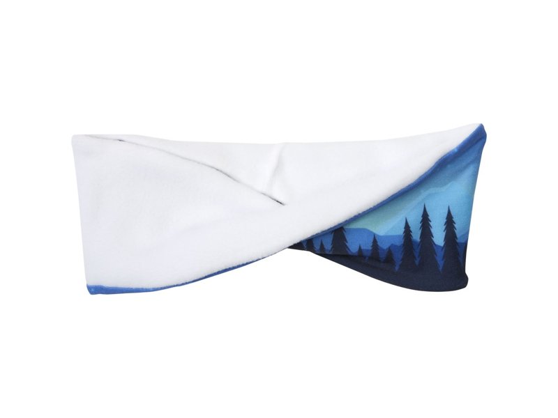 Emma sublimatie hoofdband van RPET met fleece