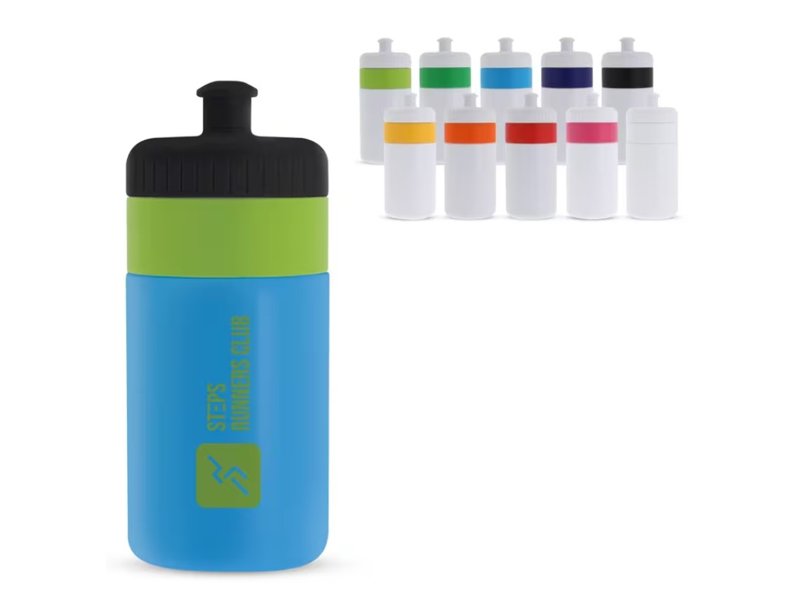 Sportfles met rand 500ml Sportfles met rand 500ml