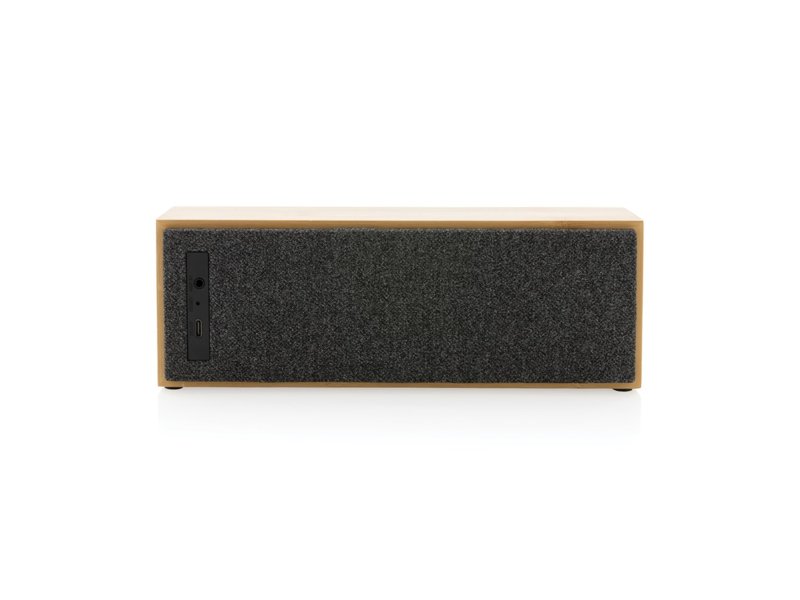 Wynn 10W bamboe draadloze luidspreker Wynn 10W bamboe draadloze luidspreker