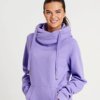 Just Hoods - Cross Neck Hoodie Just Hoods - Cross Neck Hoodie