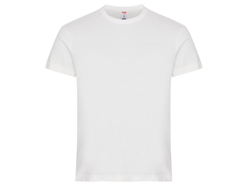 Basic t-shirts van Clique, ideaal om te bedrukken met uw logo