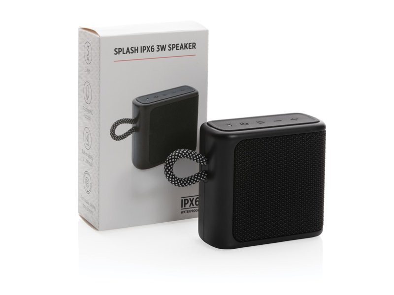 Splash IPX6 3W speaker Splash IPX6 3W speaker