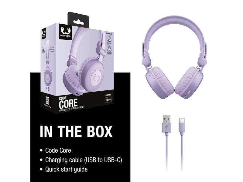 3HP1000 I Fresh 'n Rebel Code Core-Wireless on-ear Headphone 3HP1000 I Fresh 'n Rebel Code Core-Wireless on-ear Headphone