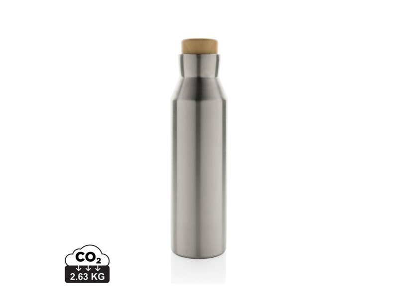 Gaia RCS-gecertificeerde gerecyclede rvs vacuümfles