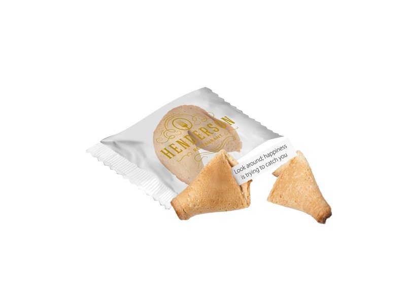 Gelukskoekje in folie