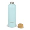 Waterdrop Roestvrijstalen Fles met Bamboe dop 600ml Waterdrop Roestvrijstalen Fles met Bamboe dop 600ml