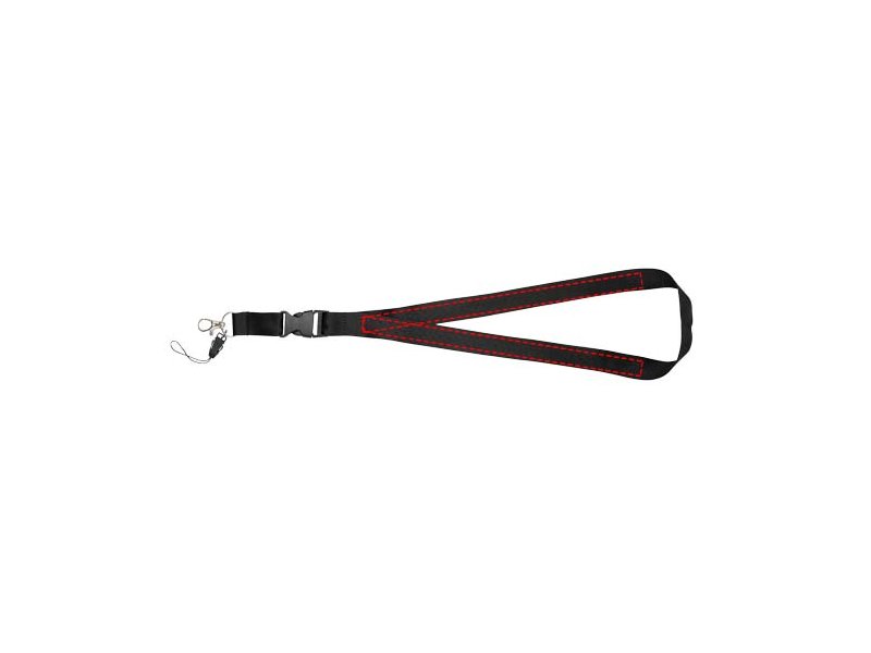 Sagan lanyard met afneembare gesp en telefoonhouder Sagan lanyard met afneembare gesp en telefoonhouder