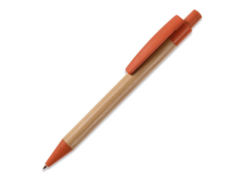 Ball pen bamboe met tarwestro