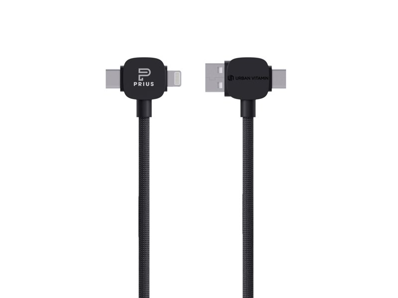 Urban Vitamin Stockton 65W gerecycled TPE/PET magn. kabel