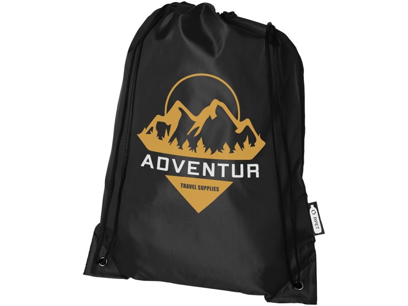 Oriole RPET rugzak met trekkoordsluiting 5L Oriole RPET rugzak met trekkoordsluiting 5L