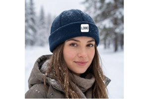 warme fleece mutsen bedrukken