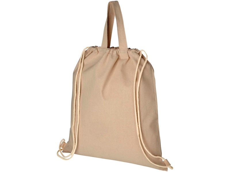 Pheebs 210 g/m² gerecyclede rugzak met trekkoordsluiting 6L Pheebs 210 g/m² gerecyclede rugzak met trekkoordsluiting 6L