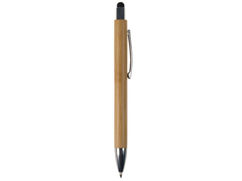 Balpen New York bamboe met stylus