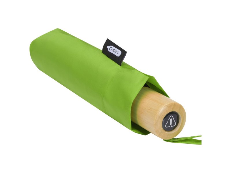 Birgit 21'' opvouwbare windproof gerecyclede PET-paraplu