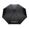 20.5" Impact AWARE™ RPET 190T pongee bamboe miniparaplu 20.5" Impact AWARE™ RPET 190T pongee bamboe miniparaplu