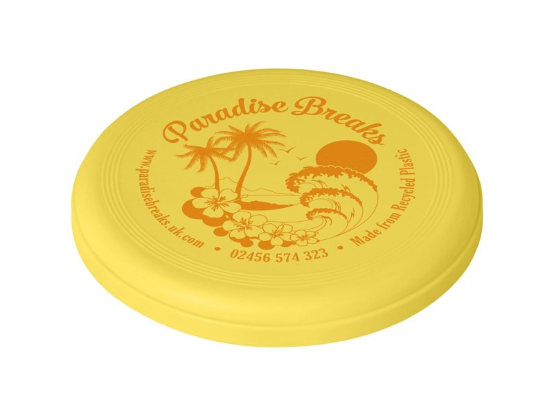 Crest gerecyclede frisbee