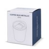 Koffiebeker metallic 180ml