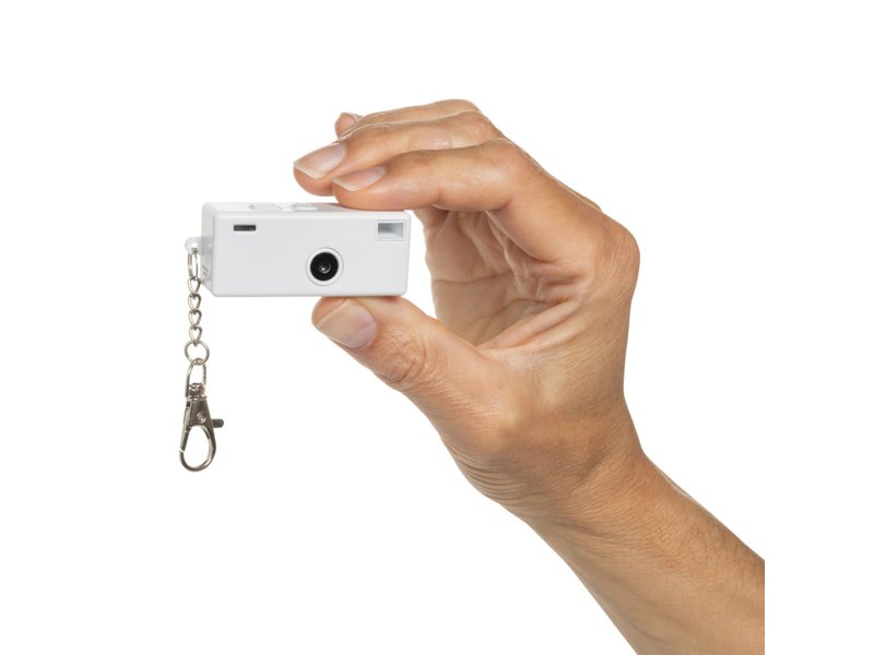 Cliq it gerecyclede plastic sleutelhangercamera Cliq it gerecyclede plastic sleutelhangercamera