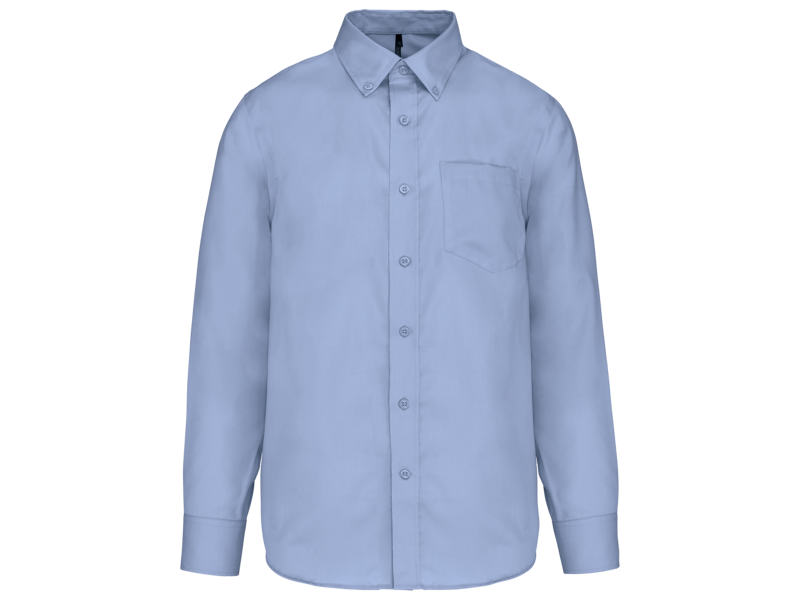 Kariban Heren non-iron overhemd lange mouwen