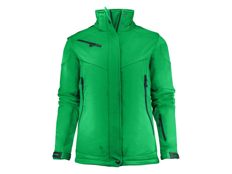 Gevoerde winterse softshell jassen | Bedrukking of borduring