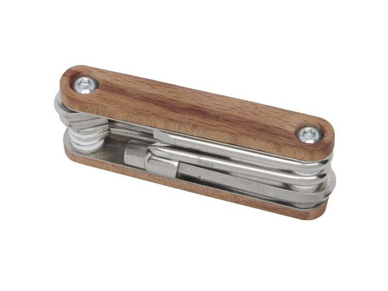 Fixie houten multitool voor fietsen met 8 functies Fixie houten multitool voor fietsen met 8 functies