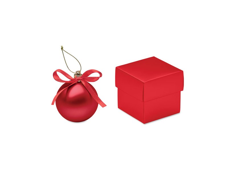 Kerstbal geschenkdoos