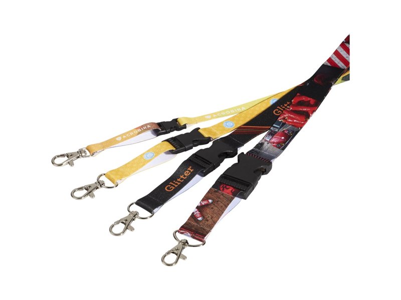 Balta lanyard in kleur (dubbelzijdig) Balta lanyard in kleur (dubbelzijdig)