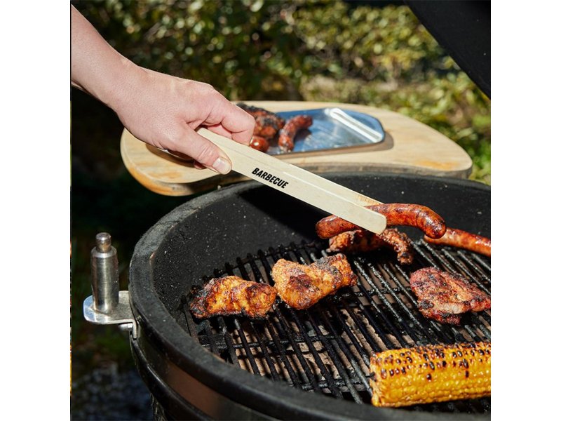 Pinza houten BBQ tang Pinza houten BBQ tang