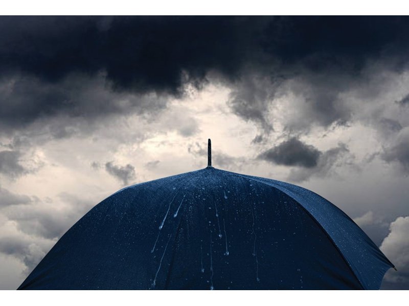 30" Impact AWARE™ RPET 190T storm proof paraplu