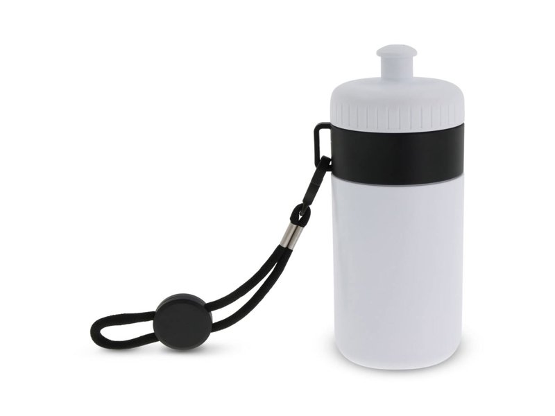 Bidon met rand en koord 500ml