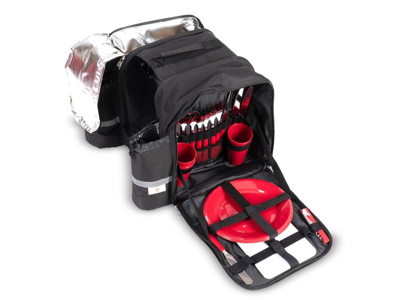 Dubbele picknick fietstas