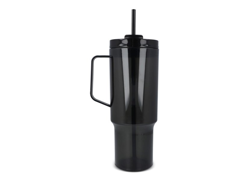 Miami beker met handvat transparant 1.2 L R-PET